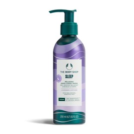 The Body Shop Sleep Relaxing Hair & Body Wash (1x 200ml), Aromatic Cleanser with Lavender & Vetiver Essential Oils, Vegan Body Wash for Bedtime Routine, 95% Natural Origin Ingredients
