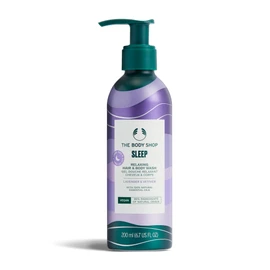 The Body Shop Sleep Relaxing Hair & Body Wash (1x 200ml), Aromatic Cleanser with Lavender & Vetiver Essential Oils, Vegan Body Wash for Bedtime Routine, 95% Natural Origin Ingredients