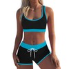 Wenly zeng - Traje de baño deportivo de dos piezas