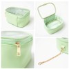 Wigo Colorful Mini Sewn Pouch, Pain Bag, Clear Bag, Mini
