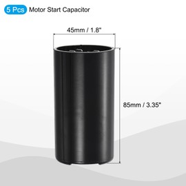 PATIKIL Motor Start Capacitor, 829-995uf MFD 125 VAC 50/60 Hz Round CD60 Run Capacitors for Well Pump Horse Well Washer Pool Pump Starting AC Motors or Compressor Running, 5 Pcs