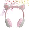 Cat Ear Headphone 3D LED Light Wireless Bluetooth 5.0 Foldable