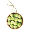 Sam Sandor - Brussel Sprouts - Round Masonite Flat Ornament