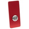 MSH Modern Stainless Hardware Model R7 Red Doorbells, R-Series Anodized