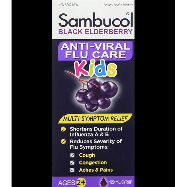 Sambucol Anti-Viral Flu Kids 120 ml