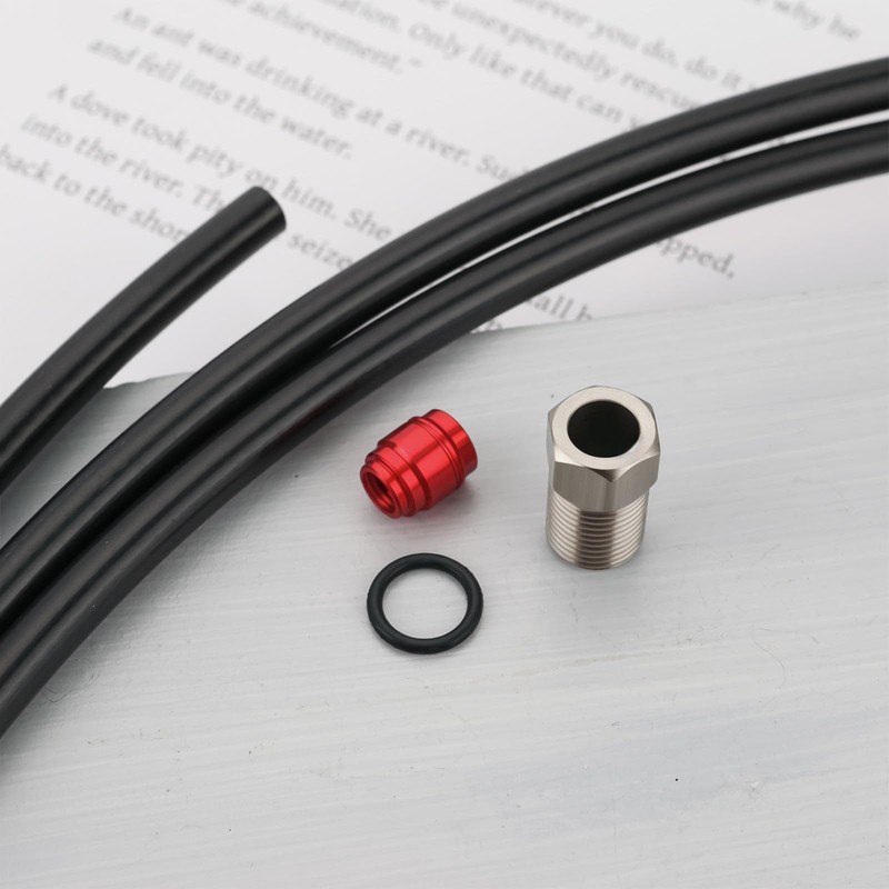 Briny River 1 Set Bicycle Brake Hose Set with Oil