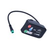 ZAWELIYO KT-LED880 E-Bike Meter with Display, Simple Design, Easy Installation,