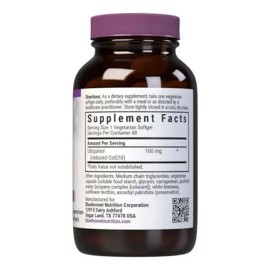 Bluebonnet Coq10 Ubiquinol Cápsulas 100 Mg 60 Cápsulas