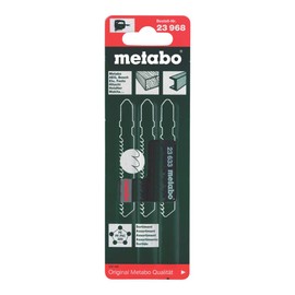 Metabo 623968000 Assorted Jig Saw Blade, Green, Set of 3 Piece
