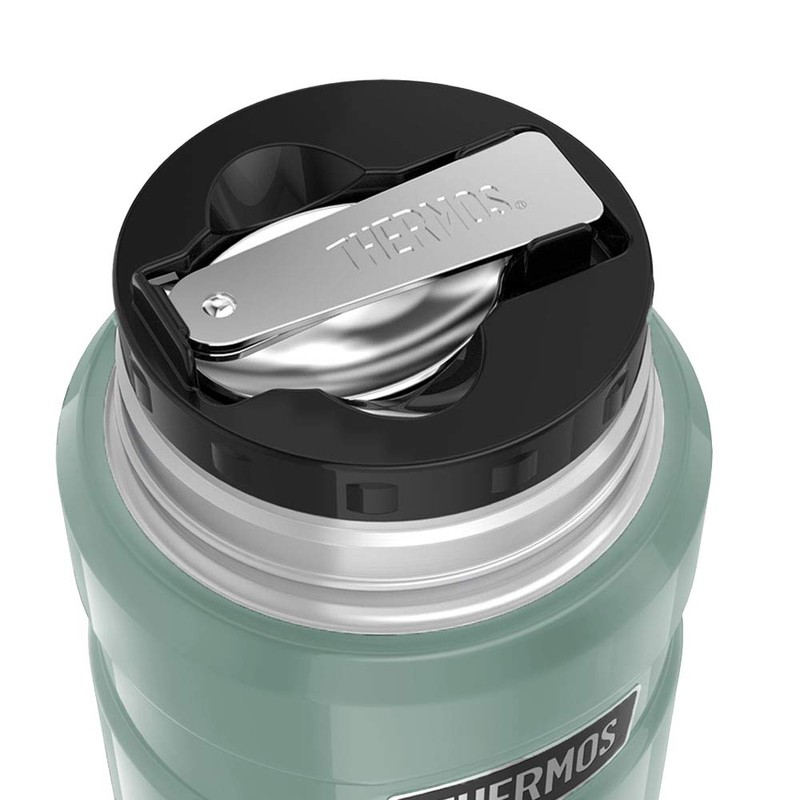 THERMOS Food Flask, Stainless Steel, Duck Egg, 470ml