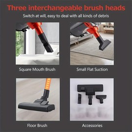 Vacuum Cleaner 600W High Suction 18KPA Pole Vacuum Cleaner, Lightweight, Multifunctional, Suitable For Kitchen, Bedroom, Living Room, Pet Hair Collection, Dust, Sofa, Car Seat Cushion, Crevice, Etc