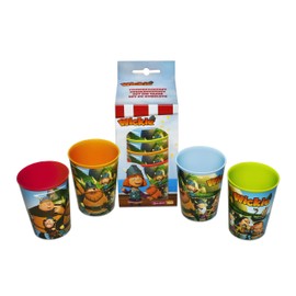Studio 100 MEVI00000070 - Wickie und die starken Männer (Vicky the Viking), Cups-Set, 4-Piece Set