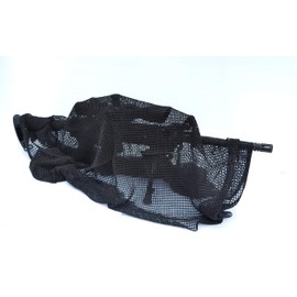 Acid Tactical Rifle Sniper Veil Camouflage Netting Mesh Gun Wrap Material - Camo Patterns (Black)