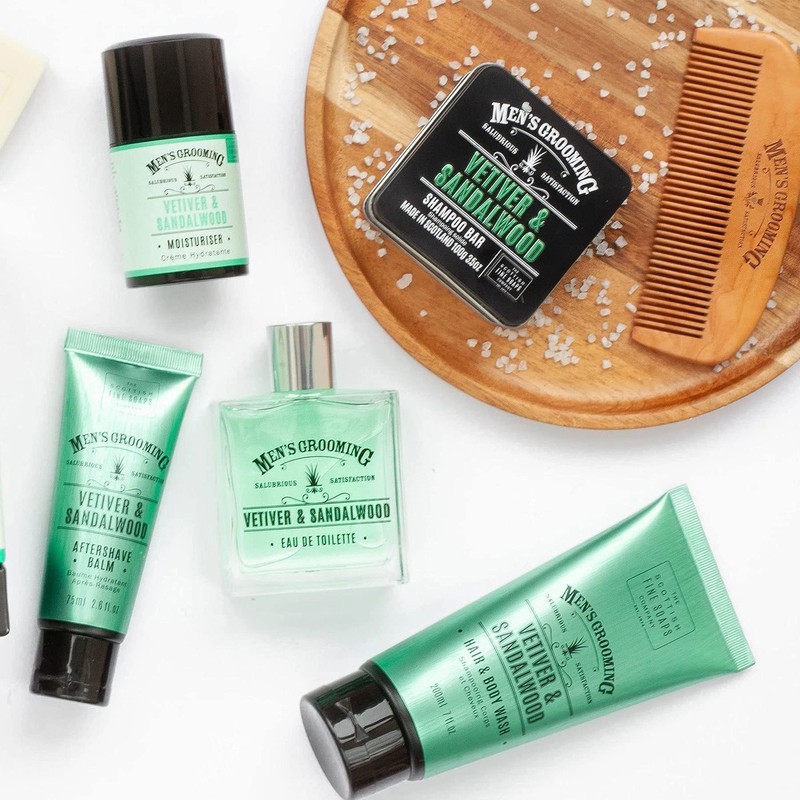 Scottish Fine Soaps Vetiver & Sandalwood Hair & Body Wash