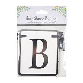 Eurowrap Baby Shower Bunting Paper Decoration Party 1.5 Metre Long