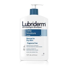Lubriderm Frag Free Size 16z Lubriderm Fragrance Free Daily Moisture Lotion For Normal To Dry Skin