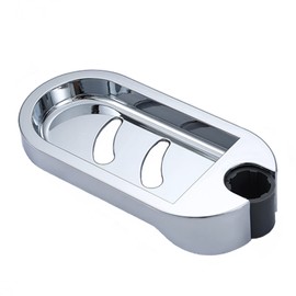 Inchant Shower Rail Clip-on Bathroom Soap Holder Soap Dish, ABS Material (Fit for 24mm Tube)