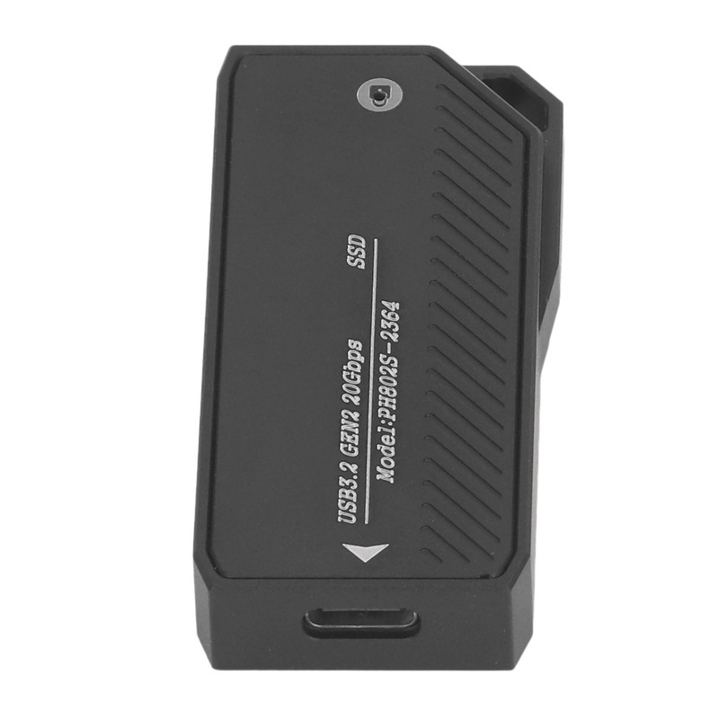 M.2 to Type C NVMe SSD Enclosure USB Adapter 20Gbps