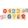 GOKI 57480 Learn to Count Background Puzzle, Mixed