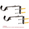 Curtain Rod Bracket Set Of 2 For 1 Or 1