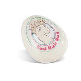 NICI La Lounge 42261 Lama Dalia Hair Brush Beige / Brown Size: Approx. 9 x 7 x 4.5 cm