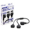 Crossfield L Type Connector OBDII 2 Splitter Cable Splitter Power