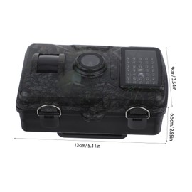 BESPORTBLE 1 Set of Trail Game Camera: Waterproof Hunting Wildlife Trail Camera for Outdoor Scouting - Motion Activated Equipment for Forest Backyard Monitoring