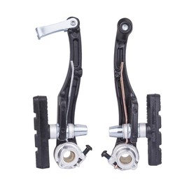 HOUSON Aluminum Alloy V-Brake Set for Mountain Bikes - Complete Set with Brake Pads, Cable Housing & Mounting Accessories - Universal Compatibility