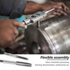 WAKUKA 110 Piece Tap and Die Set（SAE&METRIC）Threading Tool Set With