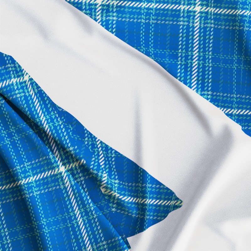 KASKANA Scottish Flag Tartan - St Andrews Saltire Flag -