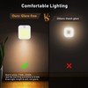 2pcs Plug in Night Light with Motion Sensor Mini Warm