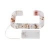Floral Resin Letter Light Dry Flower and Alphabet Shape LED