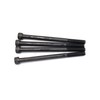 binifiMux 4pcs M10 x 130mm Black Socket Cap Bolts Screws