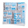 Neviti Happy Birthday Napkin, 23cm