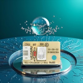 Tnyvm Humidity Sensor Switch, Humidifier Accessories for Dehumidifier Humidity Senson Module Board Temperature Sensor Compatible for HIS06,Humidifier Parts and Accessories