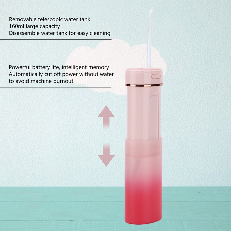 160ml Intelligent Oral Irrigator with 4 Gear Modes Portable USB
