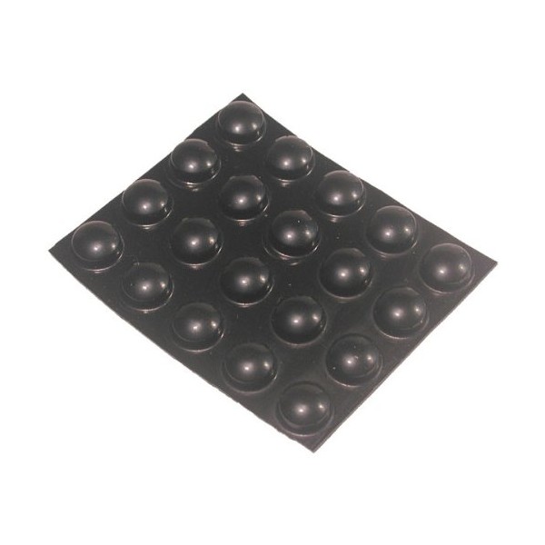 Bump Dots - Medium, Black, Round