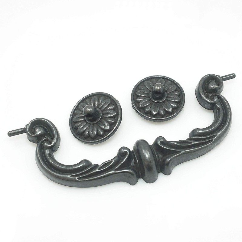 LBFEEL 6" Vintage Drop Bail Dresser Drawer Handle Rustic Antique