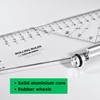 Professional Rolling Ruler, 35 cm, Technical Drawing Ruler, Parallel Ruler,