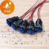 Gebildet LED Plastic Indicator Light, AC/DC 12-24 V, Mounting Hole