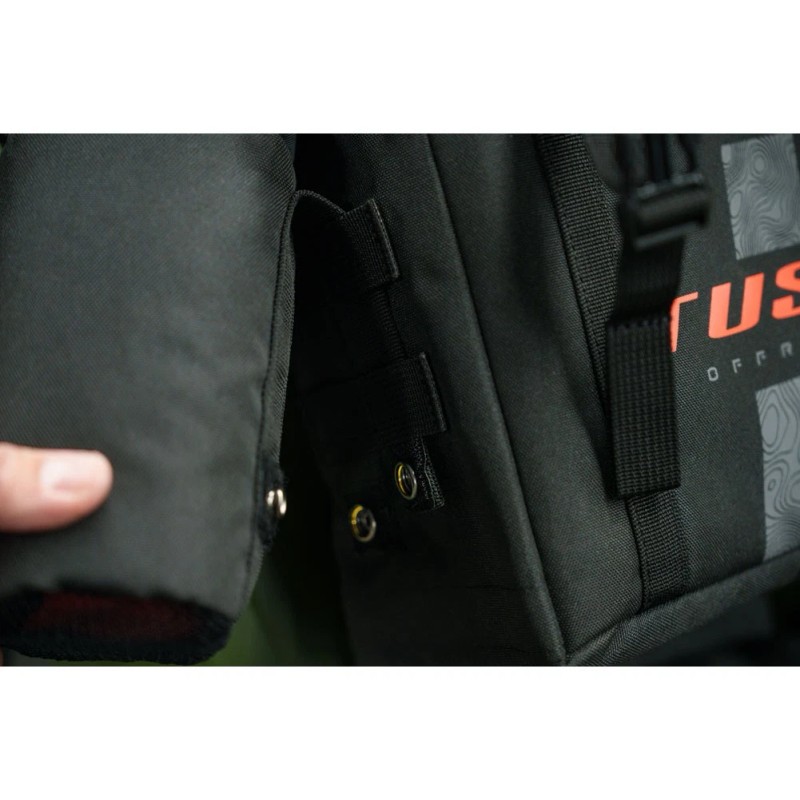 Tusk Trail Runner Zipperless ATV Off Road Fender Bag Black