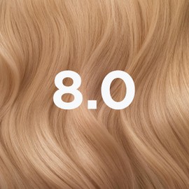 Garnier Good Permanent Hair Dye Replen Kit, 8.0 Honey Blonde, Up To 100% Grey Coverage, 8 Weeks Long-Lasting Colour, No-Drip Application