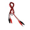 10Pcs Electrical Alligator Clip Dual Ended Alligator Clamps Test Leads