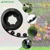 KBJALQ 30 FT Landscape Edging 2 Inch Tall with 30-Pack
