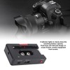 NP F Battery Adapter Plate Non Slip Self Locking Button