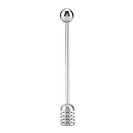 6.1 Inch Stainless Steel Honey Dipper Stick Spoon Mini Jam Dispensing Collecting Stirring Rod for Honey Pot Containers