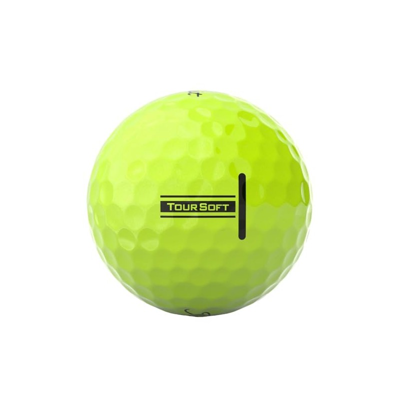 Titleist Golf Balls 24 Tour Soft YELLOW 3P T4114S-3PJ Sleeves