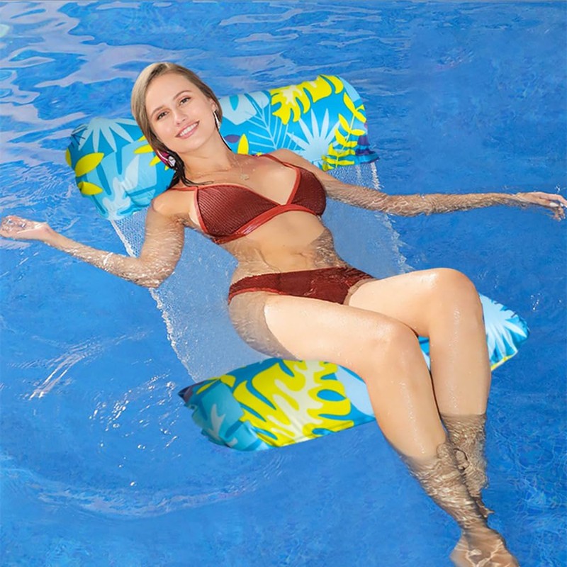 NatureMan Pool Float for Adults, 2 Packs Hammock Pool Float,