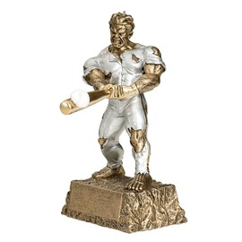 Decade Awards Baseball Monster Trophy - Triumphant Beast Baseball Award - 6.75 Inch Tall - Customize Now
