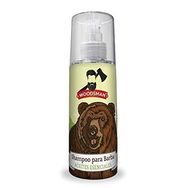 Woodsman - Shampoo para Barba y Bigote con Aceites Esenciales (Bear) 150 ml